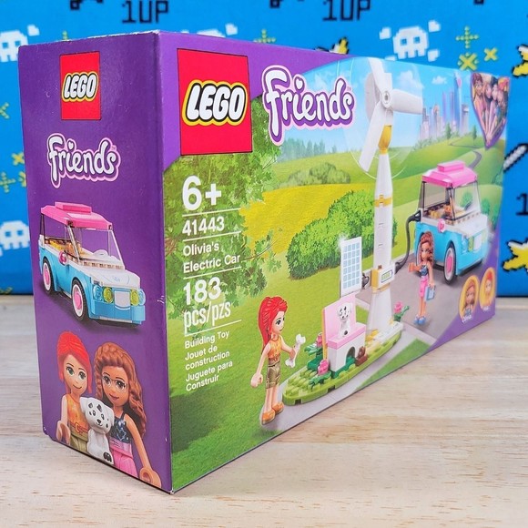 Lego Friends Olivia's Electric Car #41443 Building Toy 183 pcs New and Unopened - Picture 2 of 12
